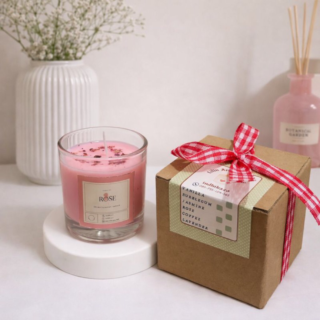 [BOX] LILIN AROMATERAPI GELAS PREMIUM