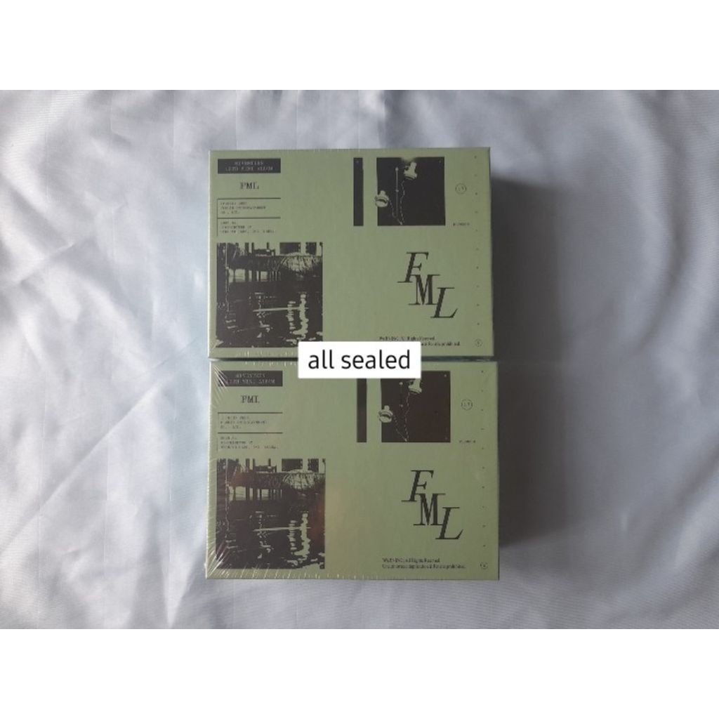 seventeen fml kit kihno sealed fullset album airkit