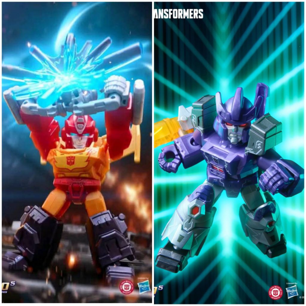 blokees transformers galaxy defender set rodimus prime dan galvatron secret