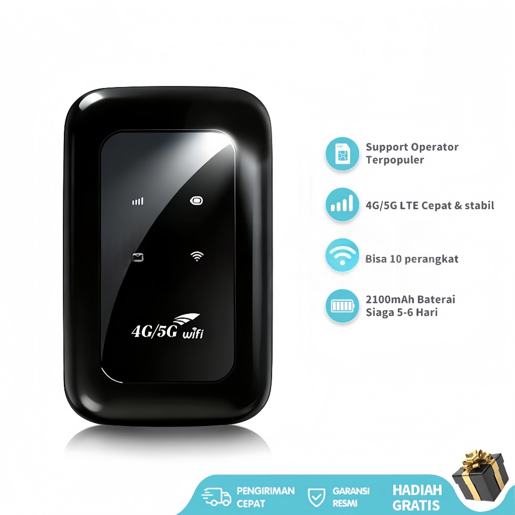UORRIS MIFI MODEM WIFI 4G UNLOCK OPERATOR Perdana 150 Mbps 4G Portable Mobile WiFi USB Mobile WiFi M