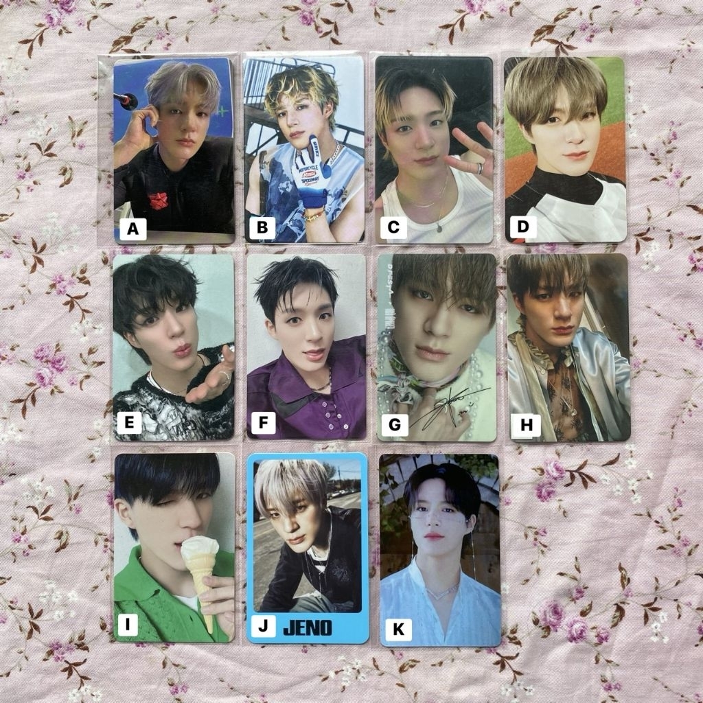 Official photocard jeno nct dream real city soundwave dreamscape mumo moonlight unit nomin glitch mo