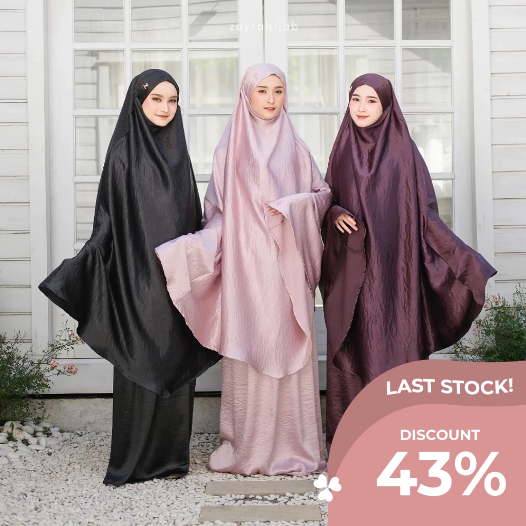 Zayra Hijab | Dania | Mukena Dewasa Jumbo Prayer Set Terbaru 2025