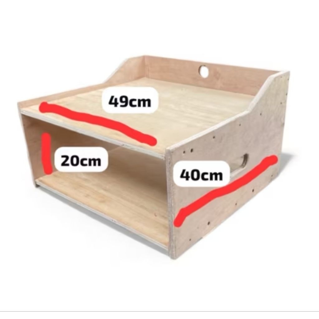 hardcase rak power amplifier.equaliser.mixer serba guna bahan 15mm