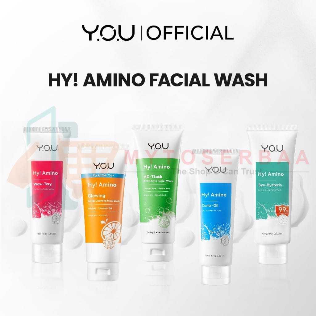 YOU-Y.O.U-HY! AMINO SERIES-YOU Hy! Amino Facial Wash-You-facial wash