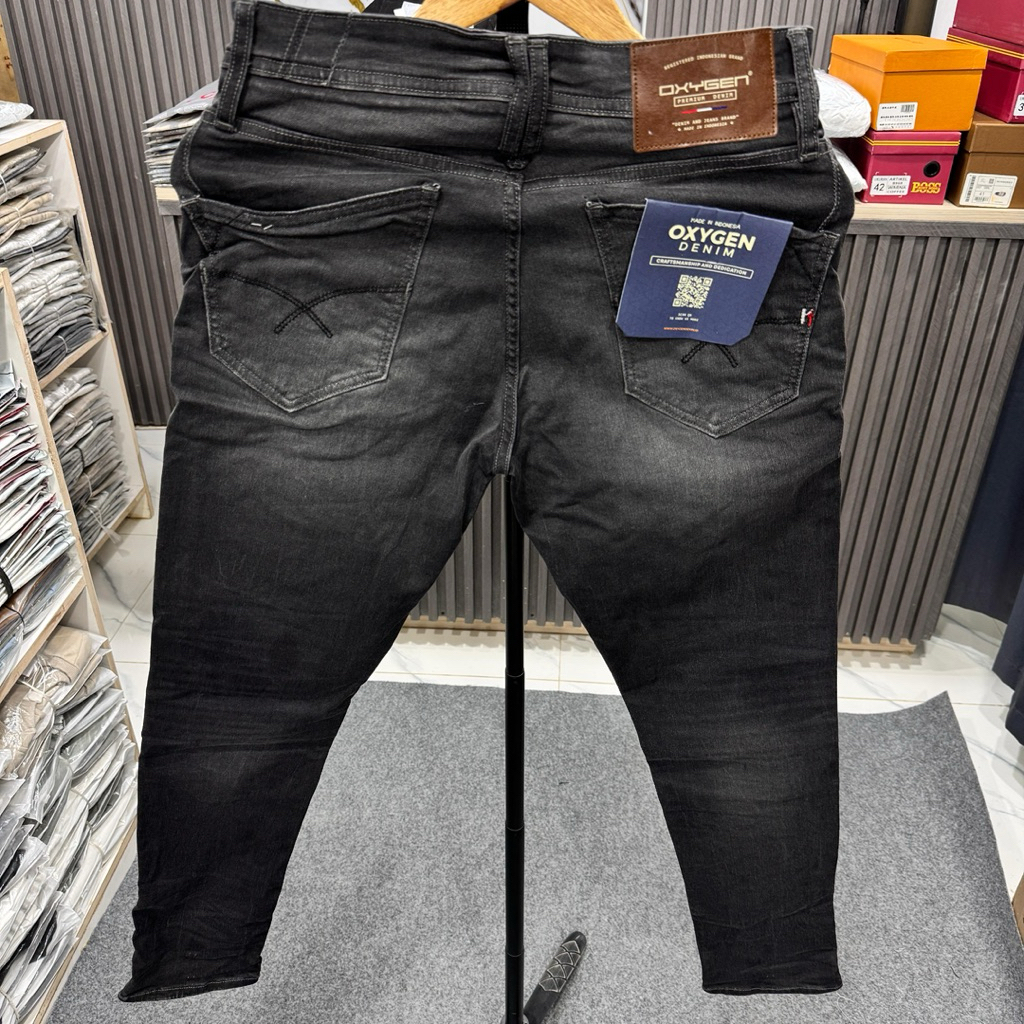 CELANA JEANS PRIA OXYGEN ORIGINAL HIGH QUALTY 100%