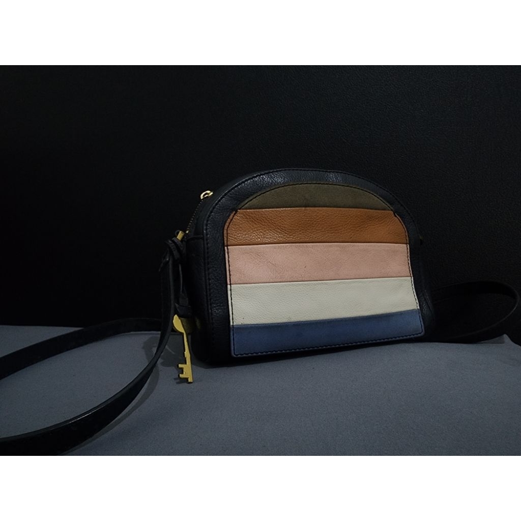 Fossil Chelsea leather crossbody bag
