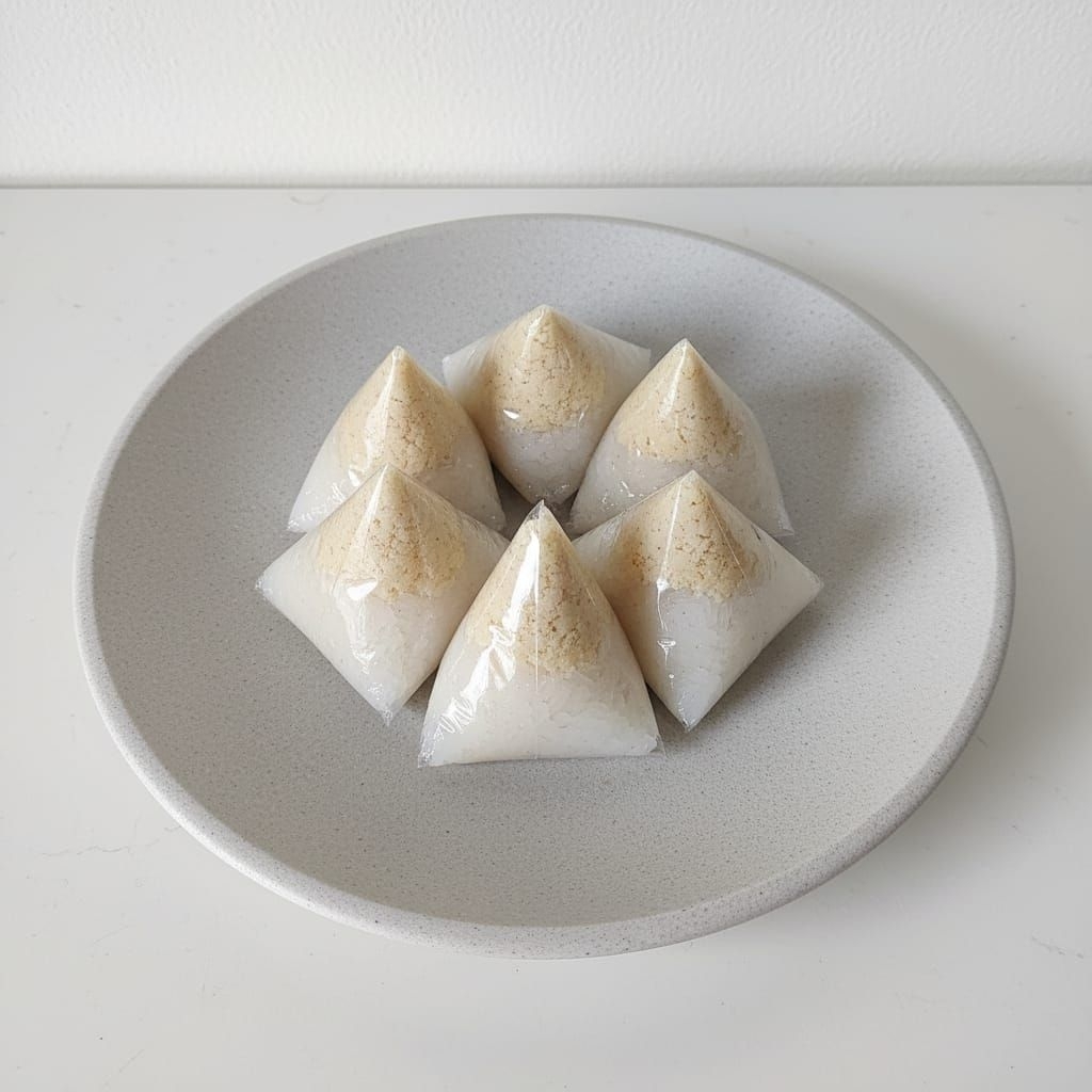 Lemper Pyramid lemper ayam segitiga