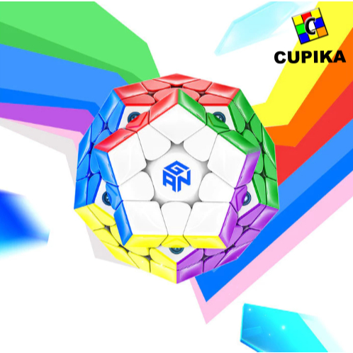 Cube Megaminx Gan Megaminx V2 3x3 Stickerless Original