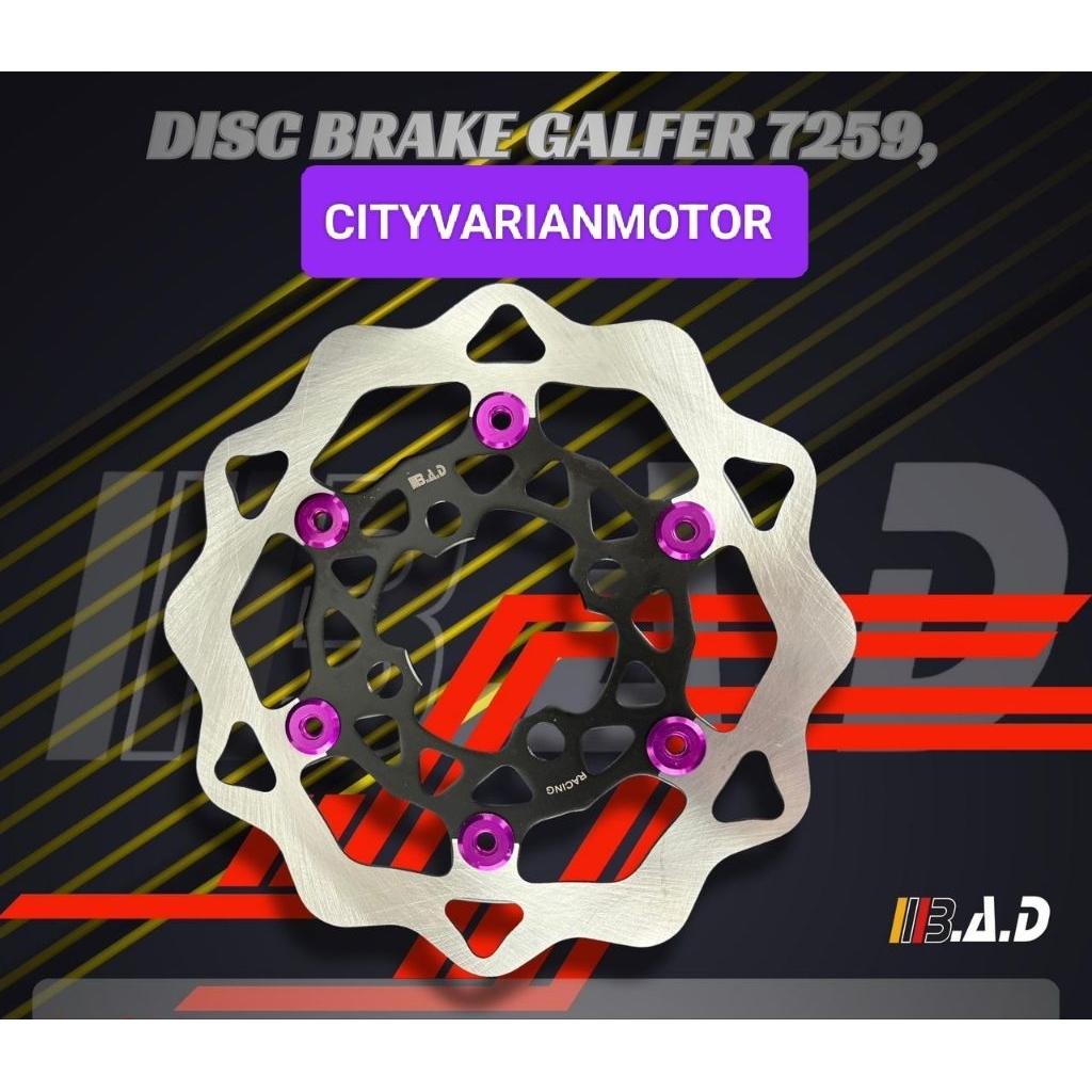 PIRINGAN CAKRAM DEPAN GALFER UK 220MM DISC GALFER  BEAT VARIO MIO JUPITER SCOOPY FIZR XEON DLL
