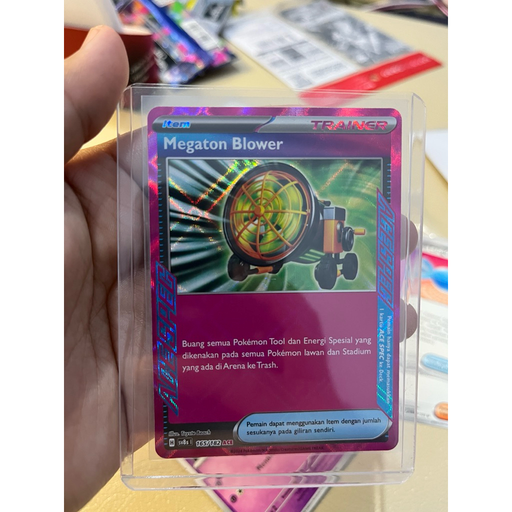 KARTU TCG POKEMON TRAINER ACE ORIGINAL