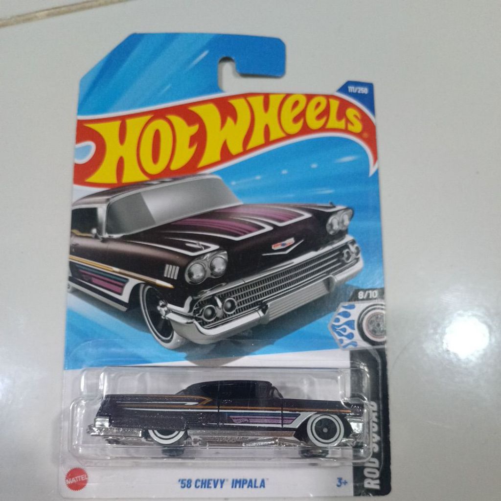 Hotwheels 58 Chevy Impala Diecast Murah