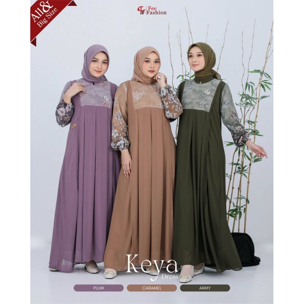 KEYA DRESS FEE FASHION, DRESS POLOS DRESS FEE FASHION
