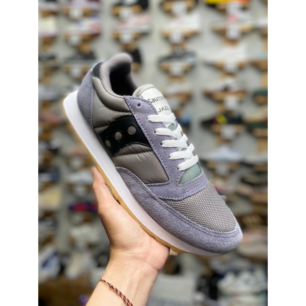 BIG SALE  SEPATU SAUCONY VTG JAZZ GREY BLACK