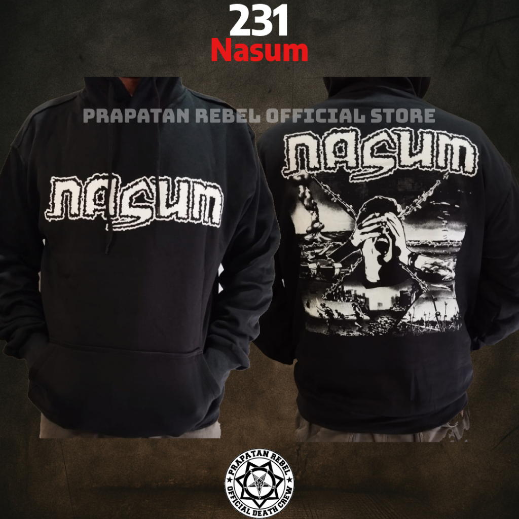 Sweater Hoodie NASUM Pullover Musik Rock Punk Metal PRAPATAN REBEL