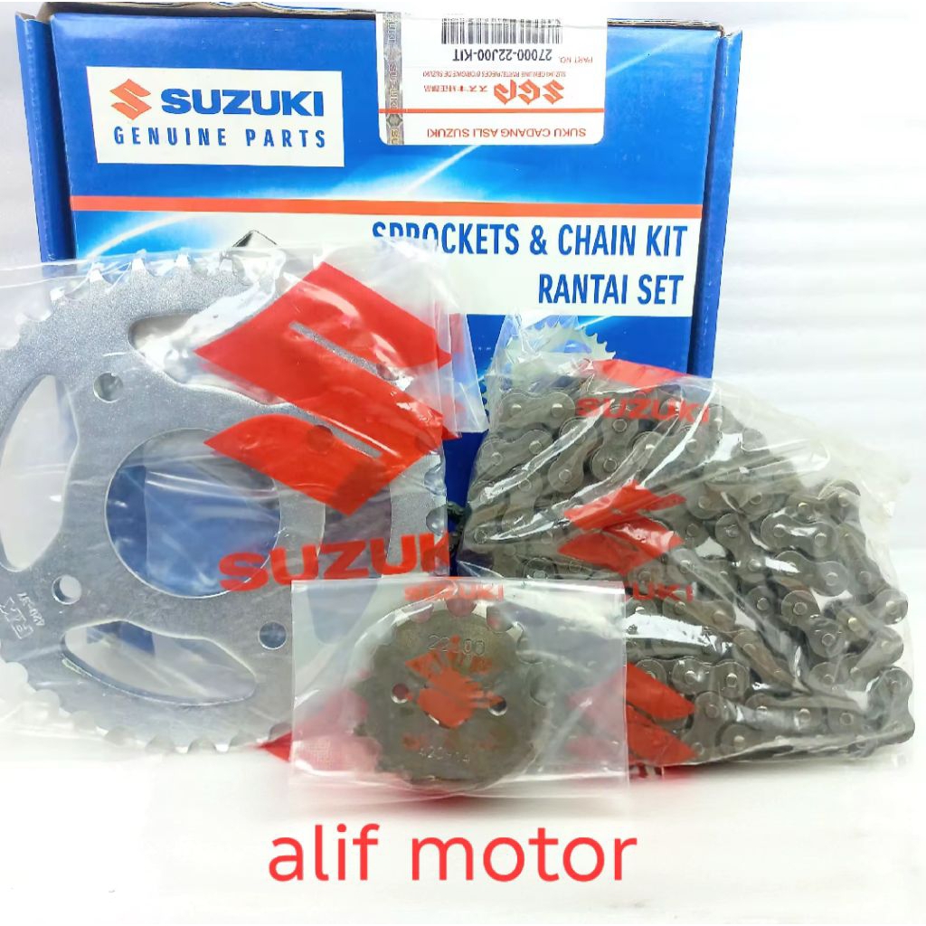 GEAR SET SUZUKI SHOOTER 115 - SMASH FI ORI SUZUKI SGP