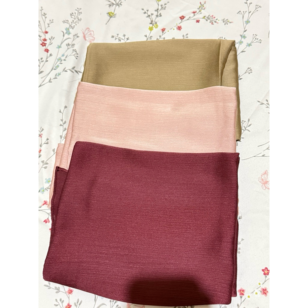 (preloved) pashmina silk