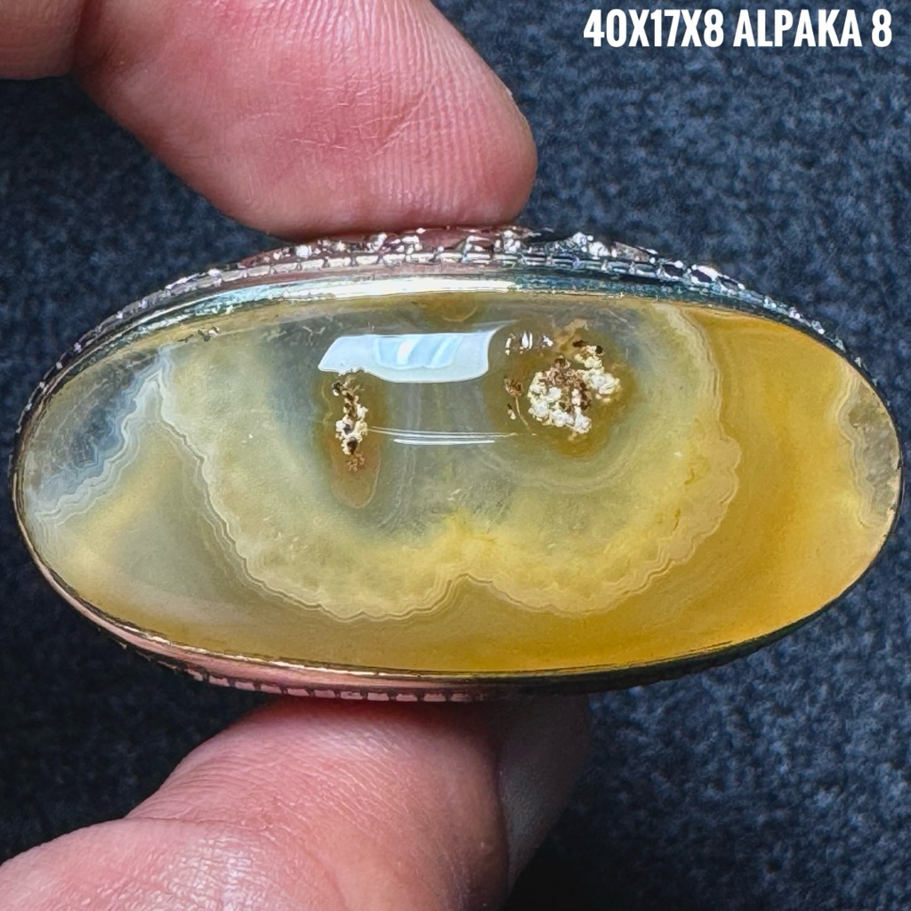 Cincin Batu Akik Natural Lafadz Allah