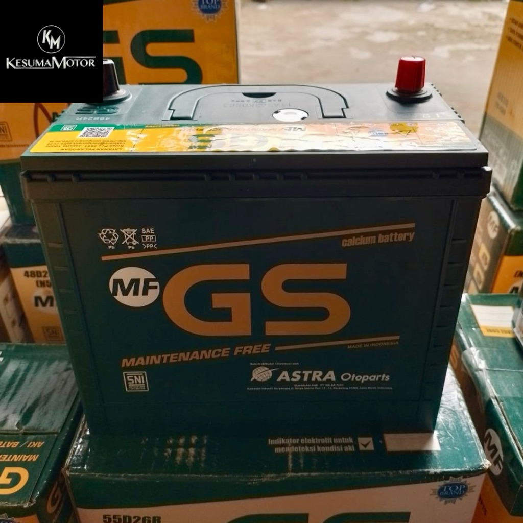 AKI GS ASTRA MF NS60 KERING AKI MOBIL AVANZA HILUX RUSH FEROSA TARUNA TERIOS XENIA L300B APV FUTURA