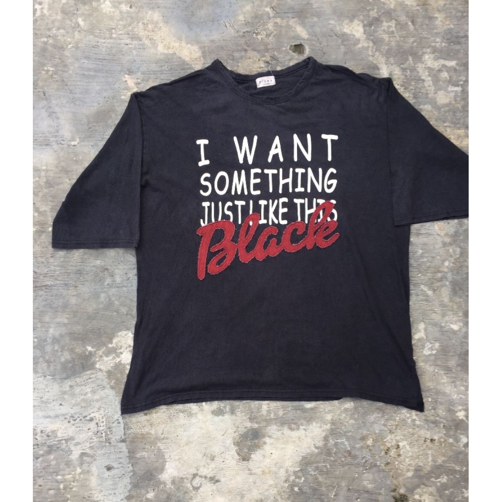 kaos oblong jumbo second, kaos bekas