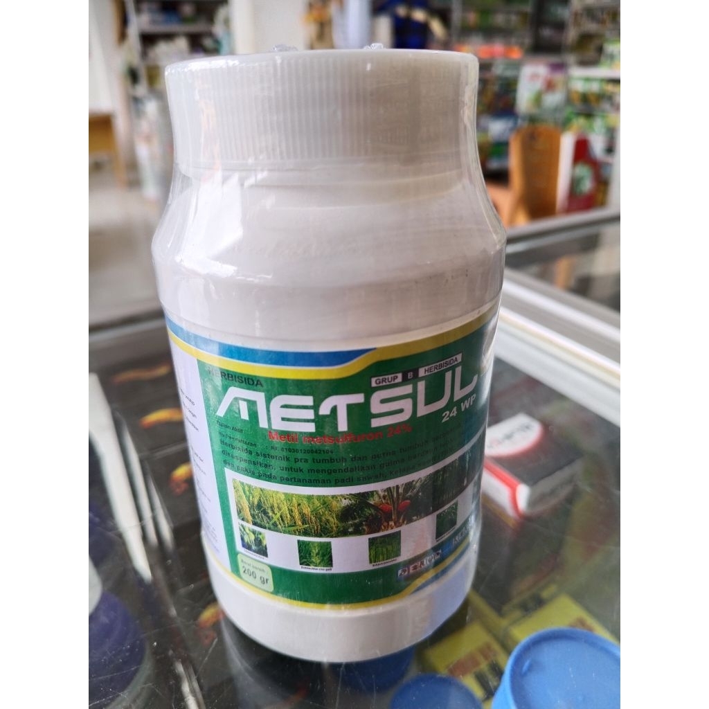 Herbisida Metsul 24WP 200gr - Efektif untuk Gulma Berdaun Lebar
