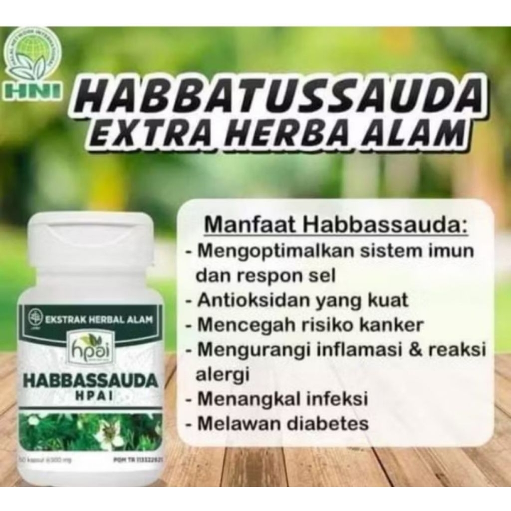 Kapsul Habbatussauda HNI • Jintan Hitam Terbaik dan Terlaris