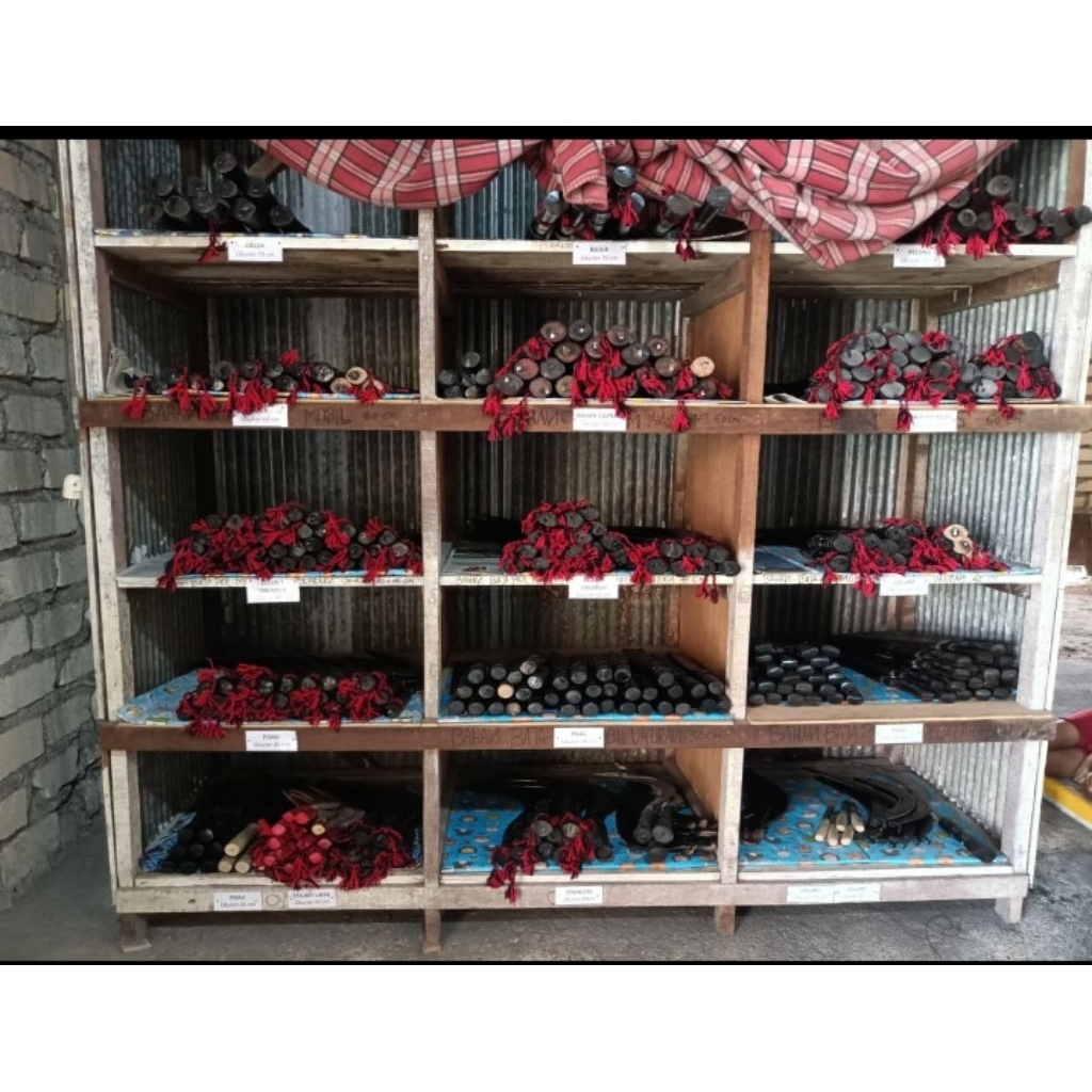 Art rumput super TJM,sabit Madura cap bintang lima ful baja pirr