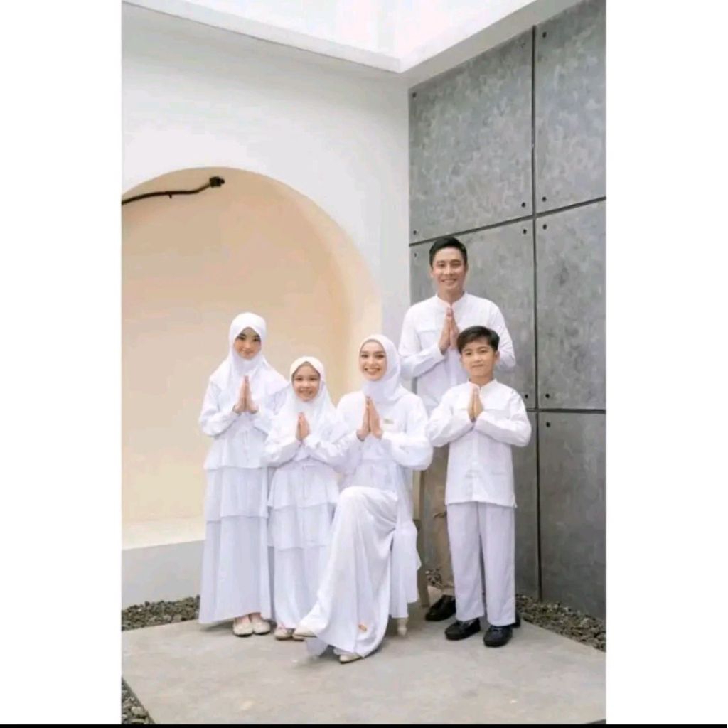 Nibras Mecca Gamis Muslim Couple Ibu dan Anak