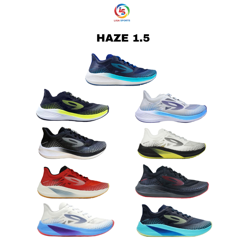 910 Running Haze 1.5 dan Haze 1.5 SE Sepatu Lari