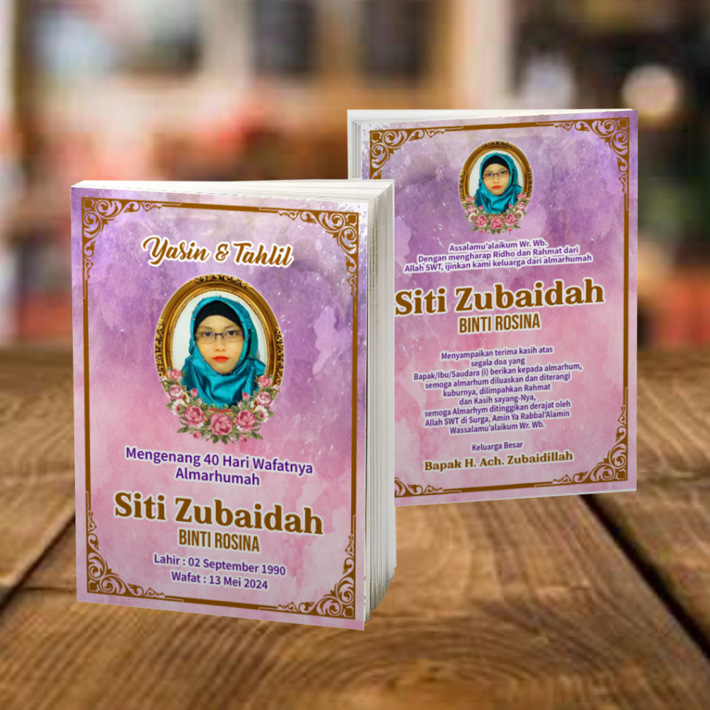 TANPA PO Buku Yasin dan Tahlil, Soft Cover + isi 128 Hal.