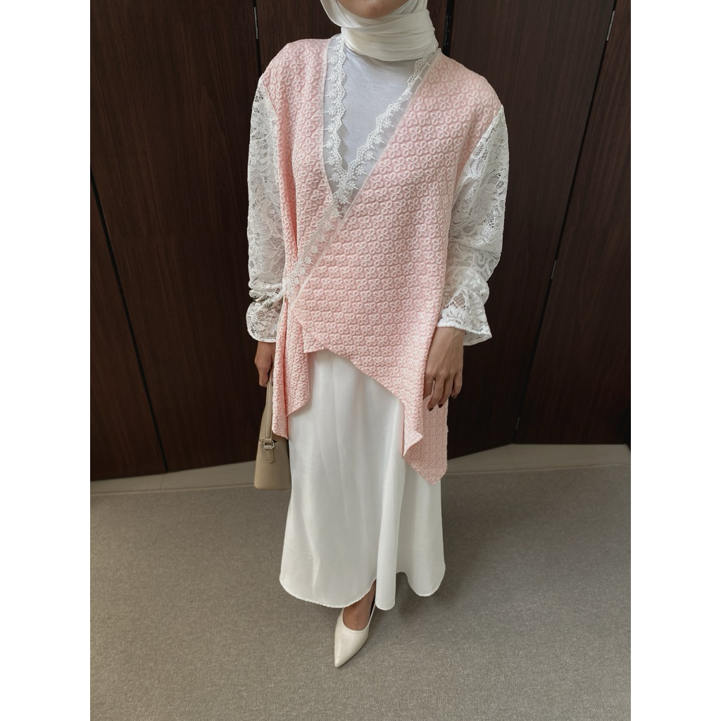 (VIASOF) RAYA OUTER 2in1 | outer tunik kondangan | outer lebaran | baju couple