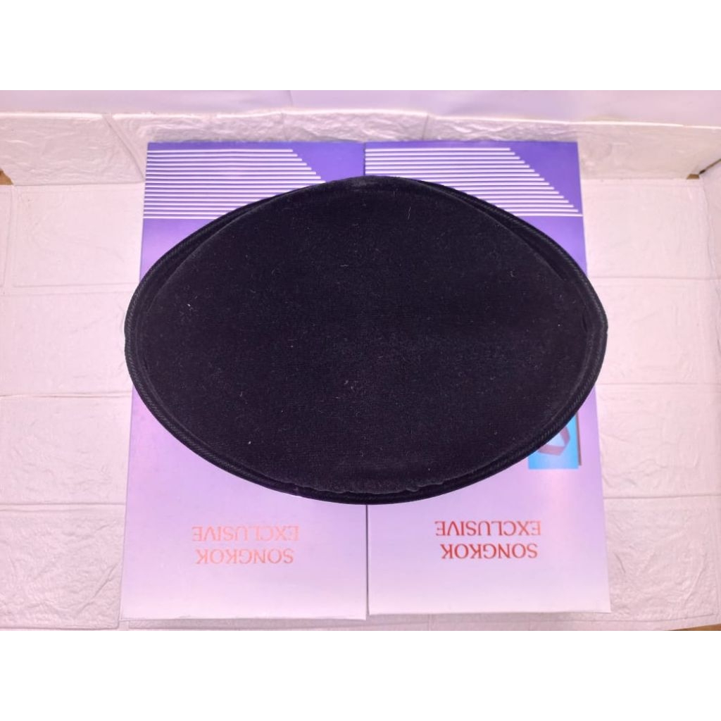 PECI SONGKOK HITAM PRESIDEN POLOS