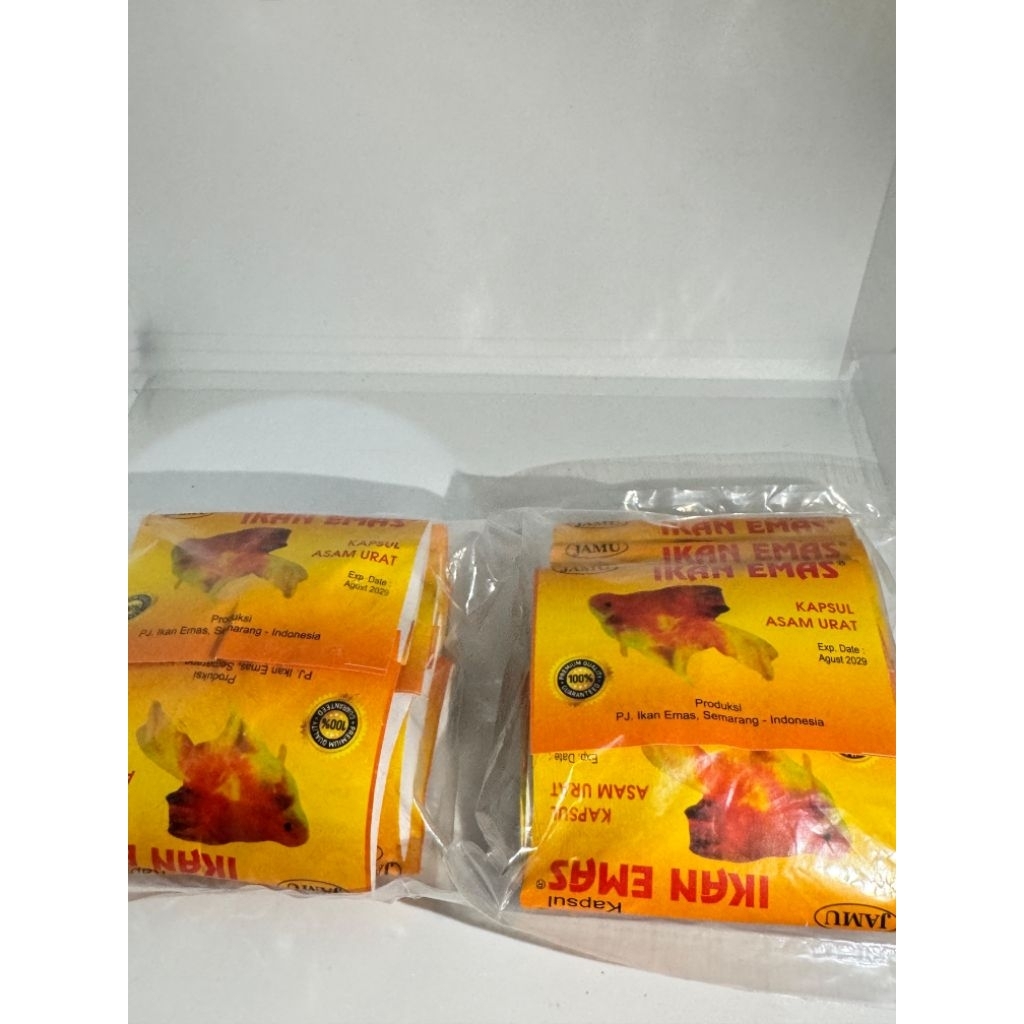 JAMU ASAM URAT IKAN EMAS