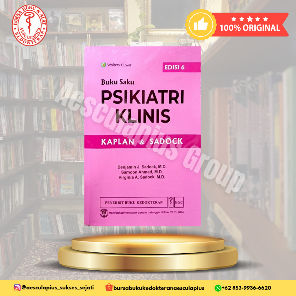 Buku Saku PSIKIATRI KLINIS KAPLAN & SADOCK Edisi 6, EGC