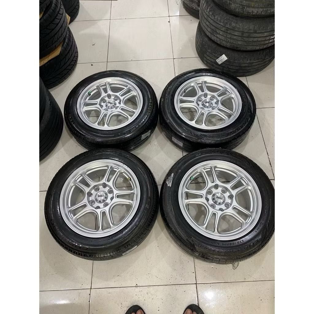 VELG MOBIL SECOND RACING RING 14 HSR NX SPO R14 4X100X114,3 (VELG SAJA) BRIO AYLA AGYA SIGRA AVANZA 