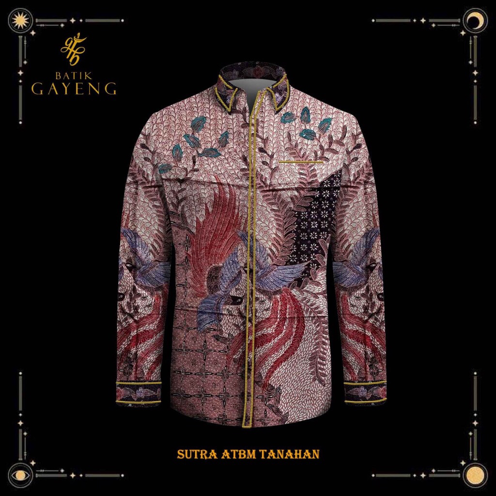 Kain batik tulis sutra ATBM tanahan