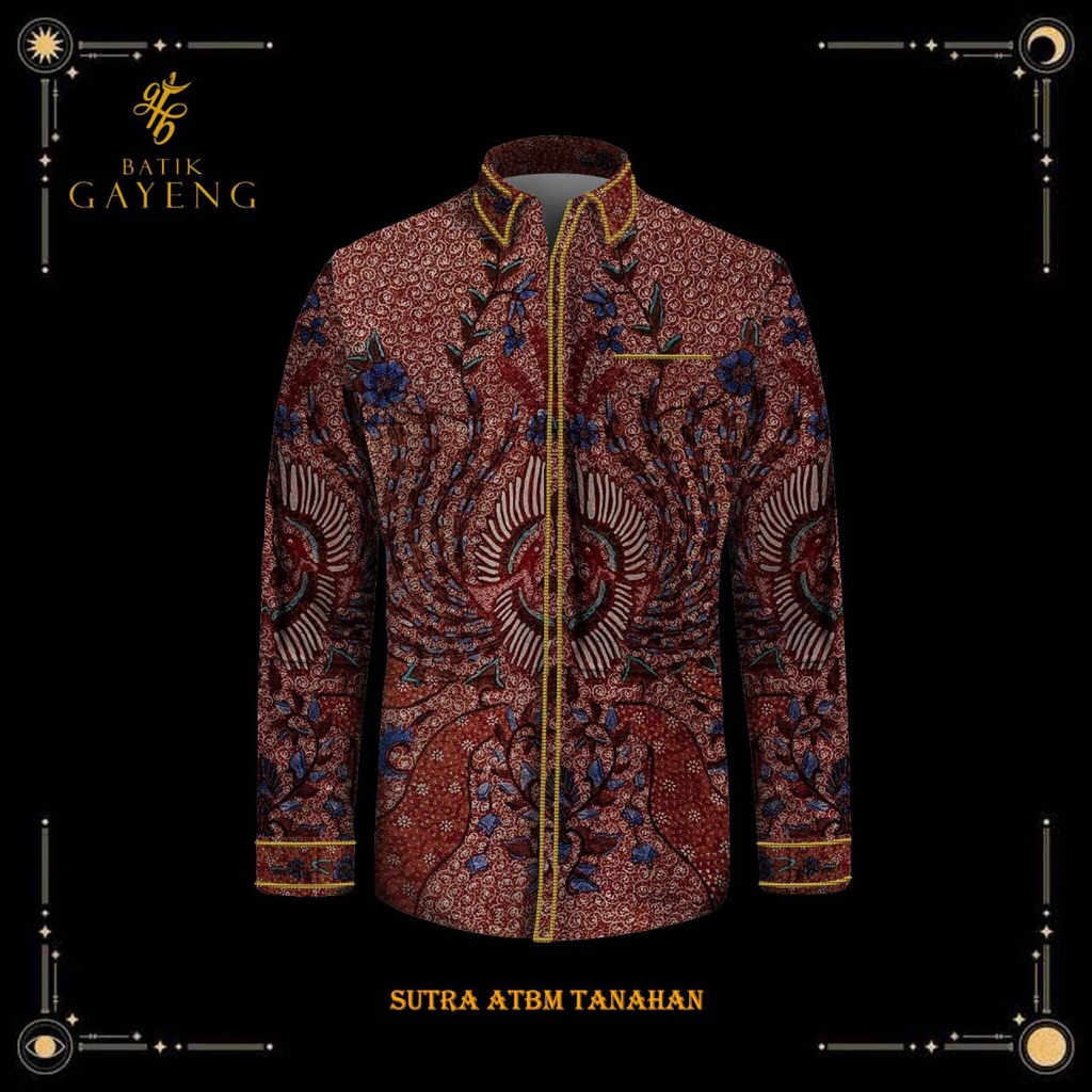 Kain batik tulis sutra ATBM tanahan