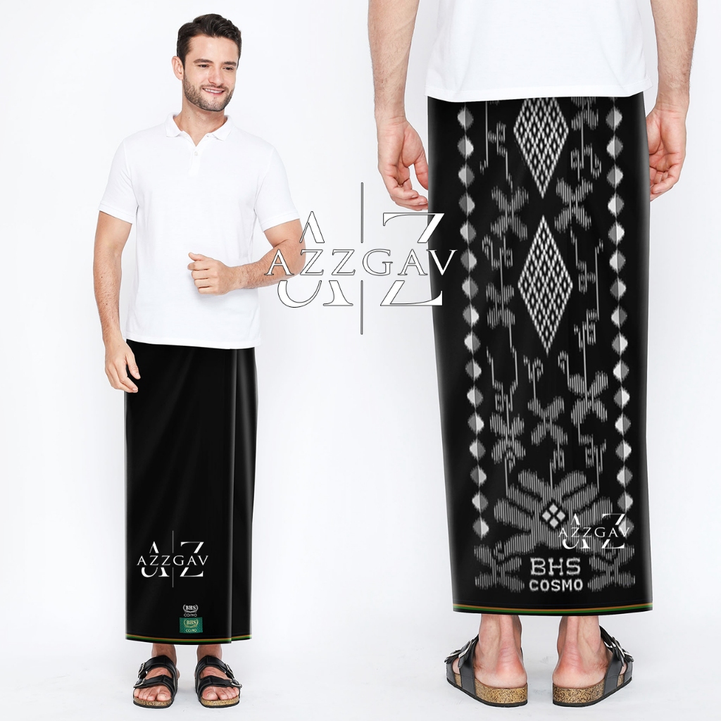 SARUNG BHS HITAM POLOS murah [Original 100%] | Sarung BHS HITAM GOLD, SILVER, BRONZE AFKIR