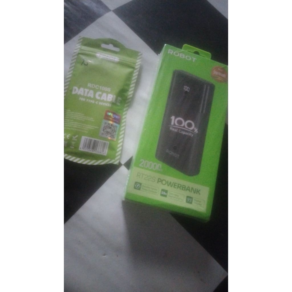 powerbank robot 20000Mah