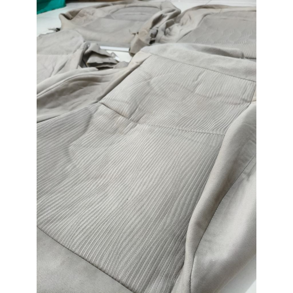 Cover jok ori MOBILIO RS 2017-2021 cream sarung jok bawaan
