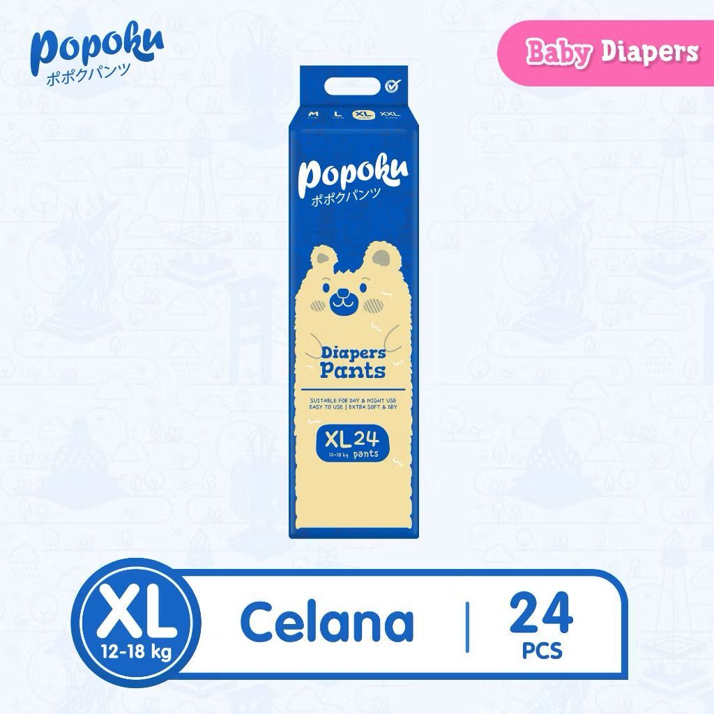 POPOKU BABY BERUANG XL24