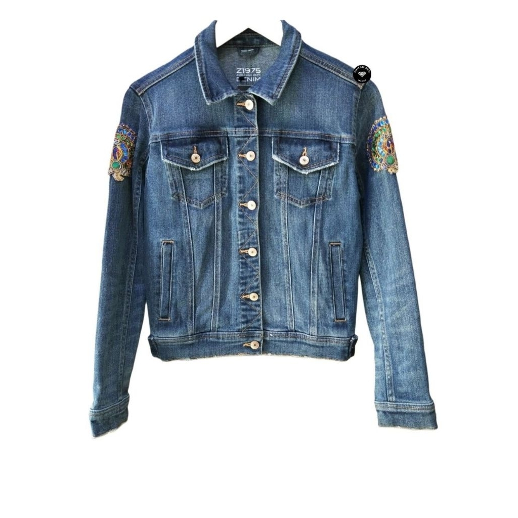 ZARA WOMEN'S JACKET/WOMEN'S JACKET BLACKANDWHITECOLLECTION