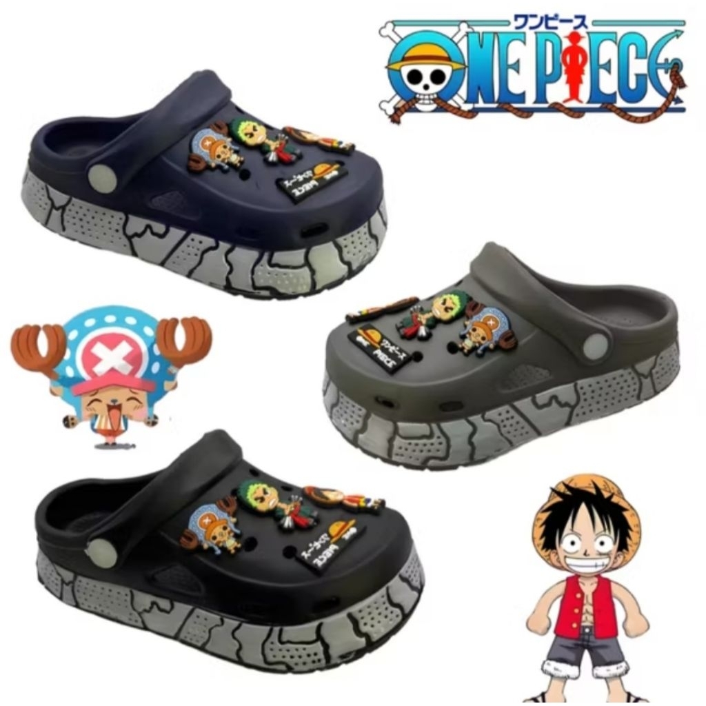 Sandal Baim Anak One Piece Terbaru Sandal Anak Cowok Tali Belakang Terbaru