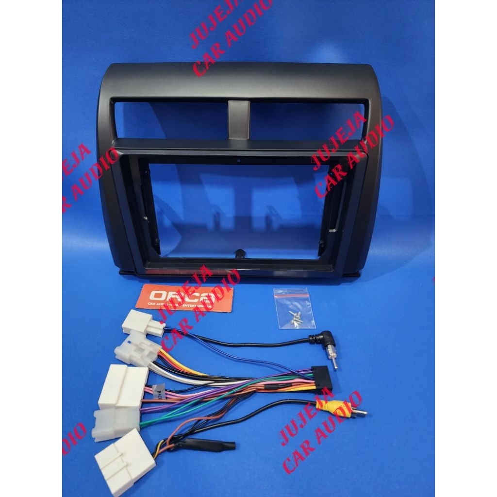 Frame head unit tv mobil android 9 inch mobil daihatsu sirion 2015-2017