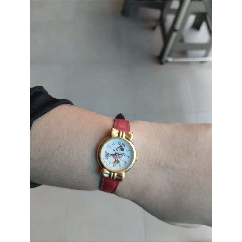 lorus by seiko disney minnie mouse