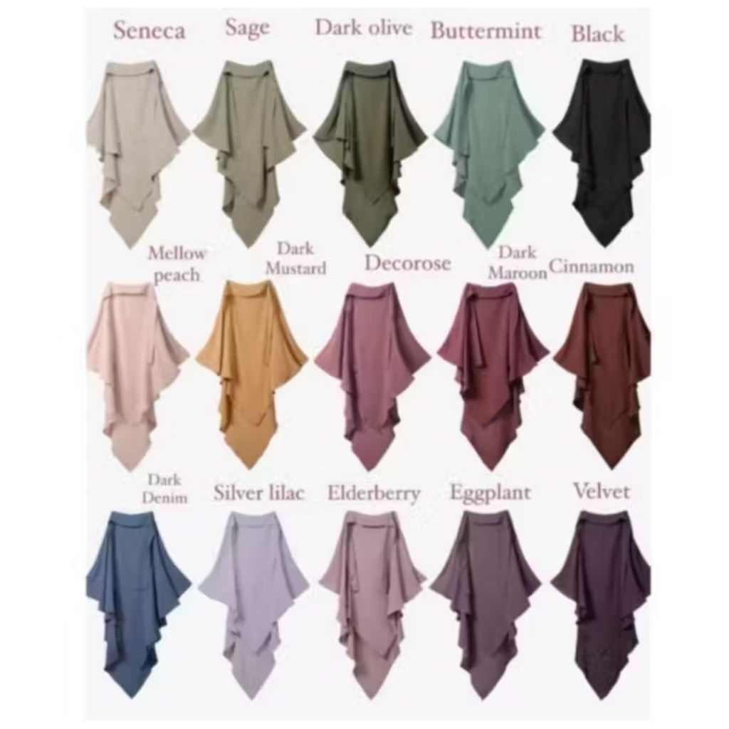 PRELOVED - FK HUDA ELMADINA SIZE L SENECA BROWN