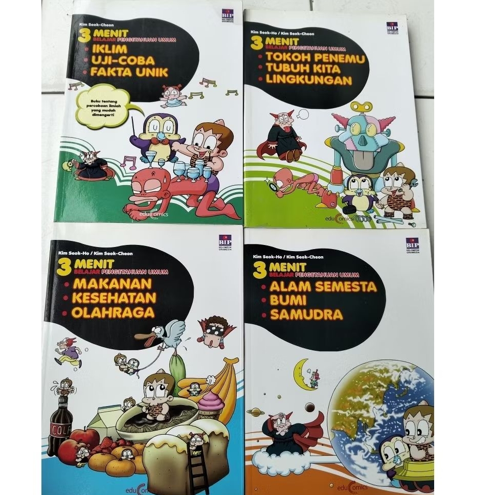 Buku 3 Menit Belajar Pengetahuan Umum