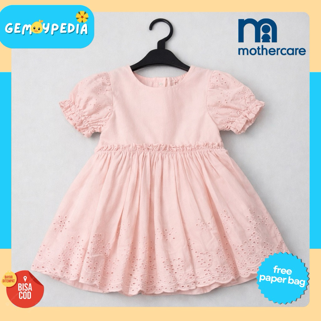 Dress anak katbol Mothercare Dress Katbol Baby pink