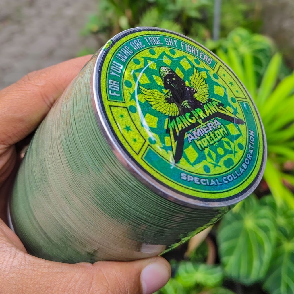 Gelasan matot spesial kolaborasi mamprang x amiera hattori 0,23 new abu monster 6000yard