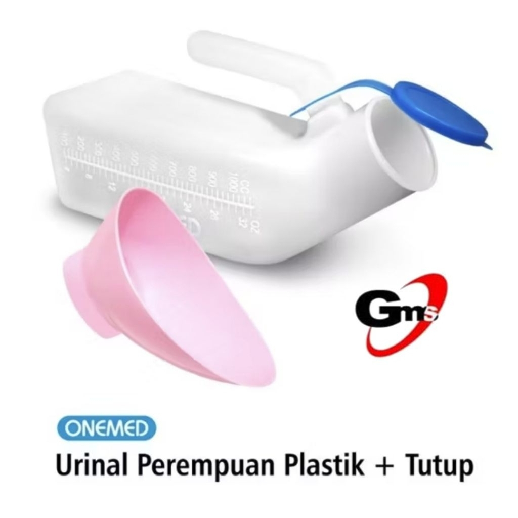 PISPOT URINAL WANITA + TUTUP  MEREK ONEMED