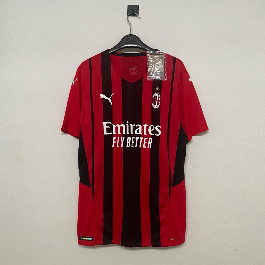 Jersey Ac Milan 2021-22 Home Authentic Pro Player Issue BNWT - XL